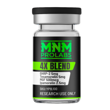 4X BLEND GHRP-2 (5mg) / Tesamorelin (5mg) /  MGF (500mcg) / Ipamorelin (2.5mg)