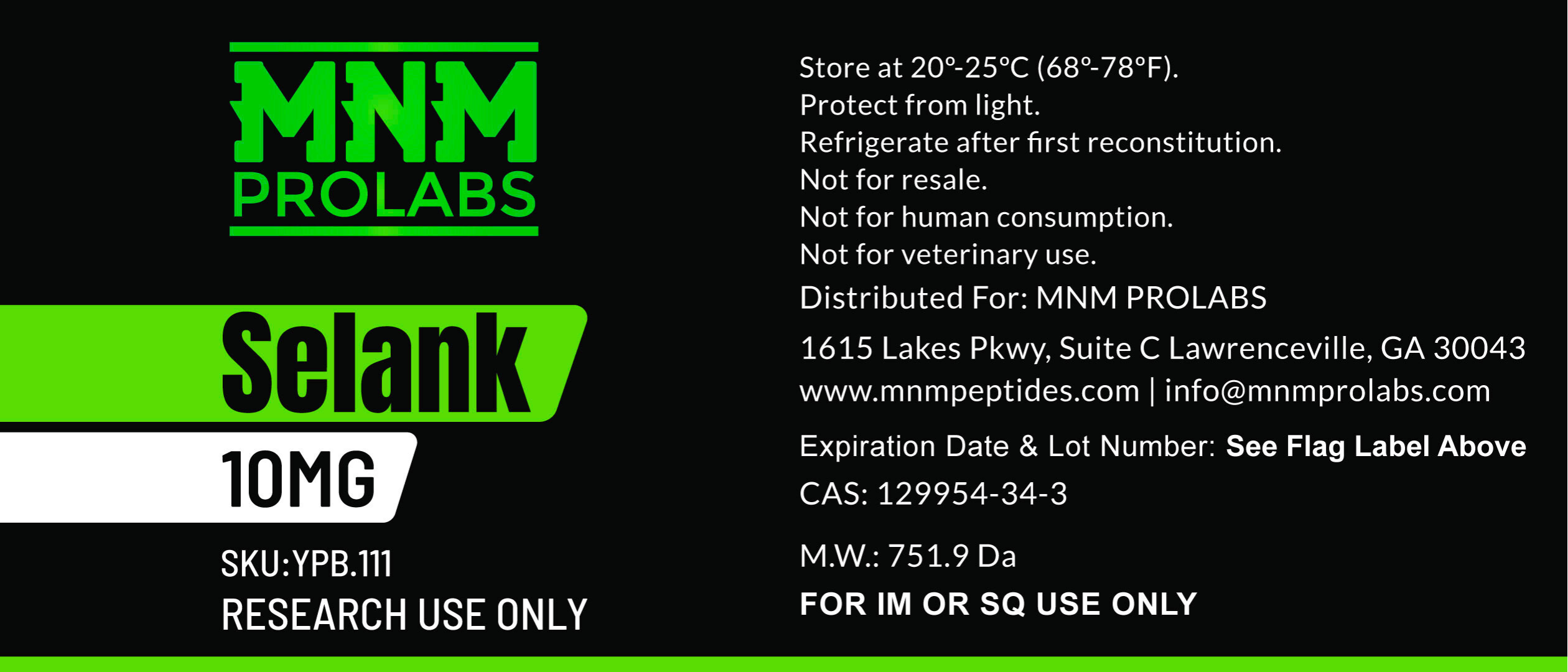 SELANK (10mg) - Image 2